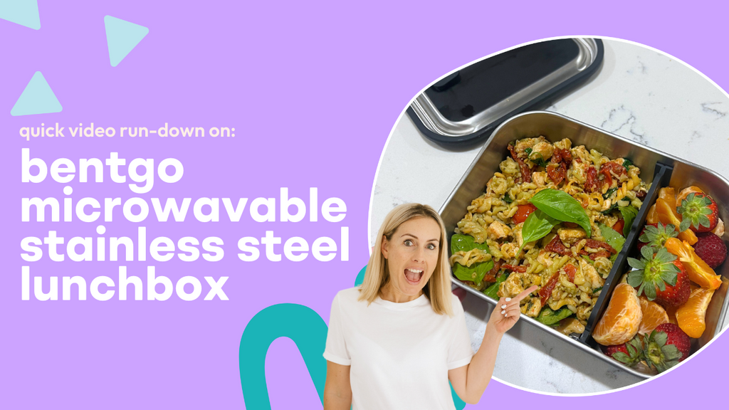 bentgo microwavable stainless steel lunchbox | quick video run-down