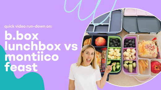 b.box lunchbox vs montiico feast lunchbox