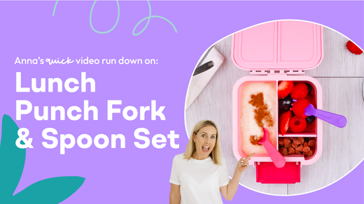 lunch punch fork & spoon set | product tour