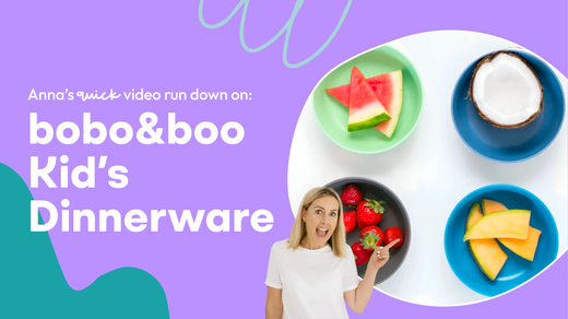 bobo&boo kids dinnerware | product tour