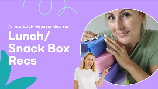 lunchbox + snackbox recommendations | quick video run-down