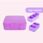 MontiiCo Feast Bento Lunchbox - The Set - Fuchsia - PRE-ORDER