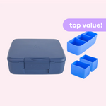 MontiiCo Feast Bento Lunchbox - The Set - Blueberry - PRE-ORDER