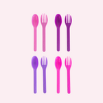 MontiiCo Out and About Cutlery Set - Blush