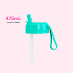 MontiiCo Sipper Lid + Straw 475mL - Mojito