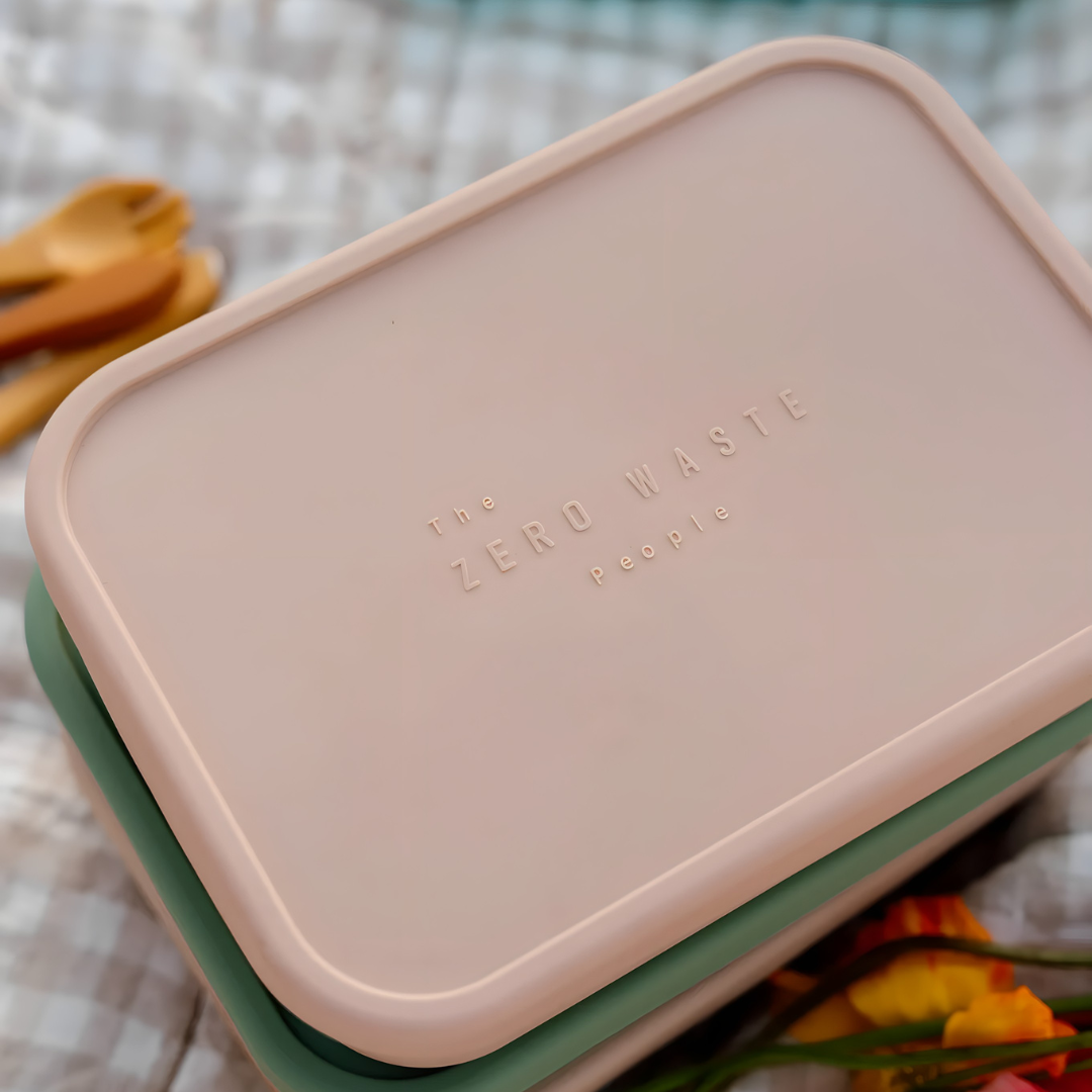 The Zero Waste People Bento Snack Box - Nude - Lunchbox Mini