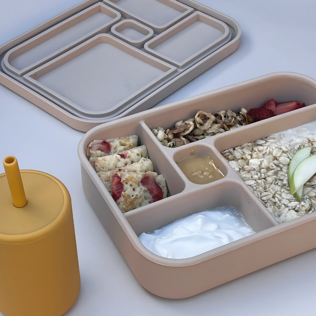 The Zero Waste People Bento Snack Box - Nude - Lunchbox Mini