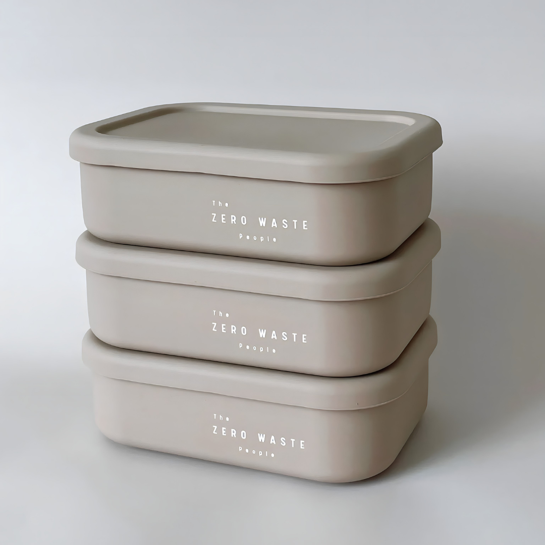 The Zero Waste People Bento Snack Box - Nude - Lunchbox Mini