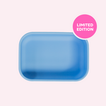 The Zero Waste People X Lunchbox Mini Rectangle Silicone Container - Blue Lemonade