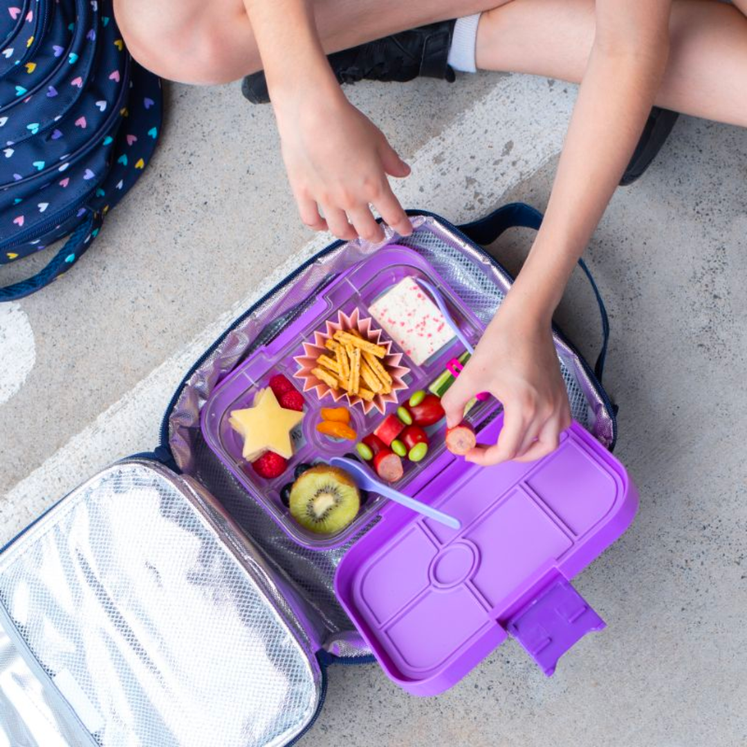 Yumbox 6 Compartment Lunchbox in Lulu Purple Paris