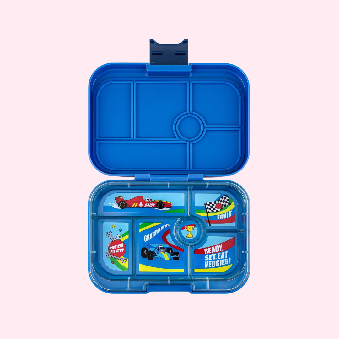 Yumbox Original - Surf Blue - Race Car Tray – Lunchbox Mini