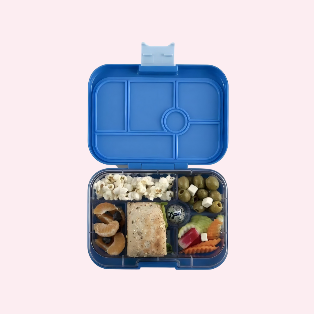 YumBox Tapas Bento Box 4 Compartments Sunburst Yellow