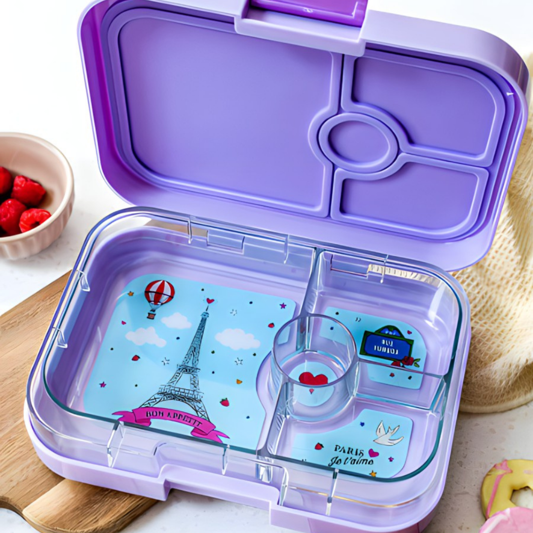 Yumbox 6 Compartment Lunchbox in Lulu Purple Paris