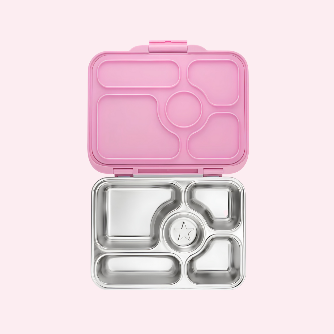 ecococoon 5 Compartment Stainless Steel Bento Box - White – Lunchbox Mini