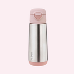 b.box Insulated Drink Bottle Sport Spout – 500mL – Blush Crush - PRE-ORDER