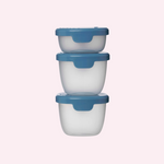 b.box Lunch Snack Tubs - 3 Pack - Ocean